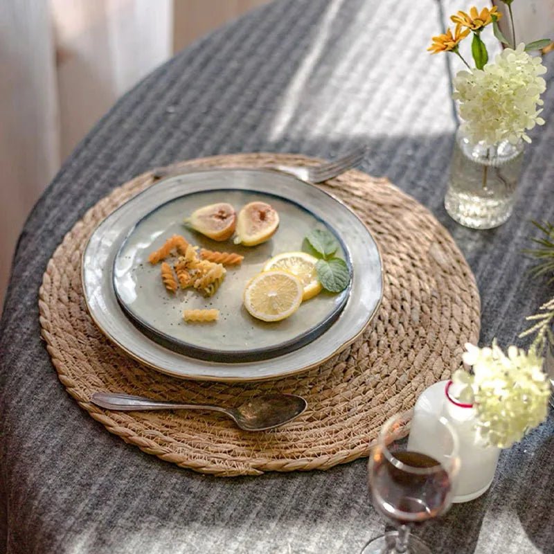 Tissage d’Aube™ - Set de table rond - komoemori